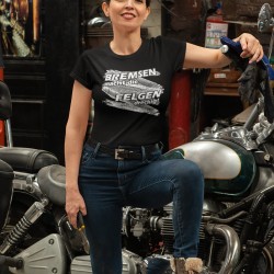 Proverbs FUN T-Shirt Ladies - Brakes makes the rims dirty - THE ORIGINAL 