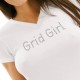 Noble luxury ladies shirt - Grid Girl