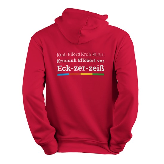 Maritime Urlaubs Kreuzfahrt HOODIES - Kruh Ellört - Rückendruck