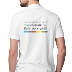 Maritimes Urlaubs Kreuzfahrt T-Shirt Back - Kruh Ellört in klassischen Farben - REFLECTION SERIES