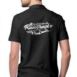 Motorsport Fan Polo  - LIFE IS BETTER ON RACETRACKS - BACK