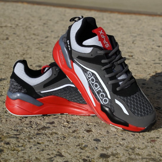 Sneaker Comfort - dark grey/red Sneaker Comfort - dark grey/red