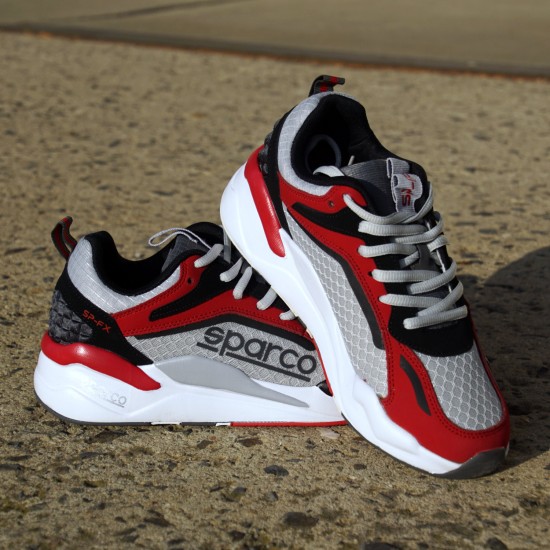 Sneaker Comfort - light grey/red Sneaker Comfort - light grey/red