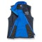 Hunde Sport Weste - Gassi Weste aus Softshell mit reflektierendem Design - navy/royal - REFLECTION SERIES