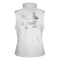 Hunde Sport Weste - Gassi Weste aus Softshell mit reflektierendem Design - weiß/schwarz - REFLECTION SERIES