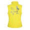 Hunde Sport Weste - Gassi Weste aus Softshell mit reflektierendem Design - gelb/schwarz - REFLECTION SERIES