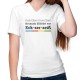 Maritimes Urlaubs Kreuzfahrt T-Shirt - V-Neck für Damen - Kruh Ellört in klassischen Farben