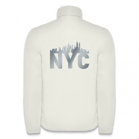 Softshelljacke für Herren und Damen New York Style NYC mit reflektierendem Design - REFLECTION SERIES