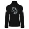 Reitjacke RIDE-PERFORMANCE RX CLASSIC aus Softshell mit reflektierendem Design - Schwarz - REFLECTION SERIES