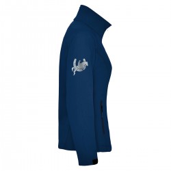 Reitjacke RIDE-PERFORMANCE RX aus Softshell mit reflektierendem Design - Navy - REFLECTION SERIES