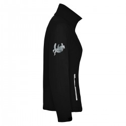 Reitjacke RIDE-PERFORMANCE RX aus Softshell mit reflektierendem Design - Schwarz - REFLECTION SERIES