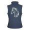 Reitweste RIDE-PERFORMANCE RX aus Softshell mit reflektierendem Design - navy/royal - REFLECTION SERIES