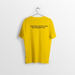 Lustiges Sprüche T-Shirt - SENF IST ALLE