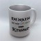 Lustige Tasse bedruckt mit Motiv Denken ist wie googeln
