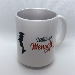 Lustige Tasse bedruckt mit Motiv Lieblings Mensch Männlich