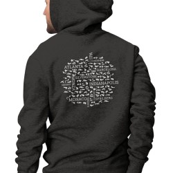 Hoodie - Motorsport - Life is better on racetracks World